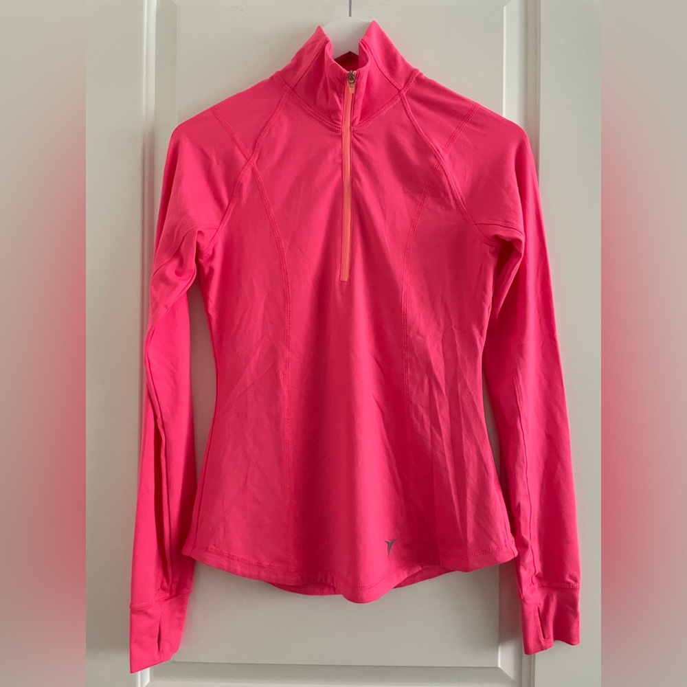 Pink Half Zip
